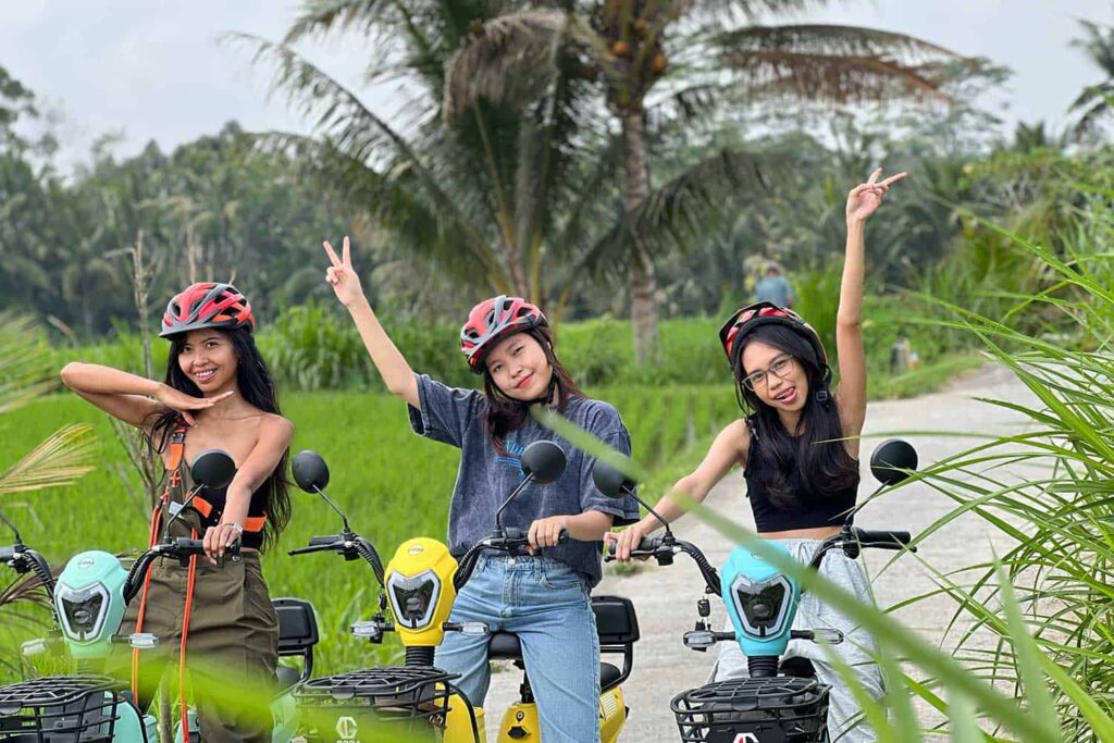 rent electrical bike gili trawangan many types